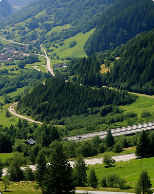Geplande afsluitingen Gotthardtunnel in 2025