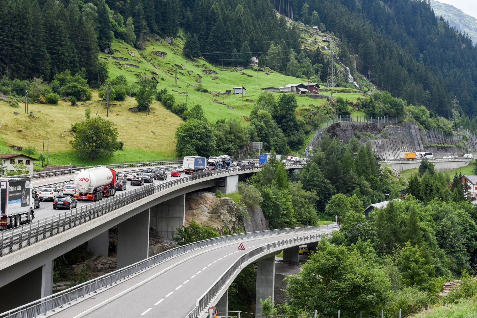 Nighttime closures in the Swiss Gotthard tunnel have ended