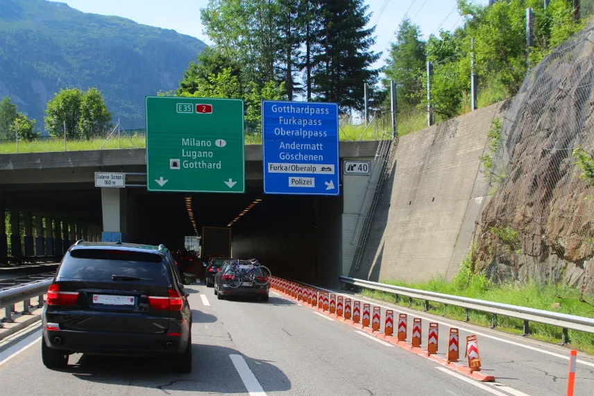History shows that the next regular nighttime closures in the Gotthard tunnel will not take place until spring.
