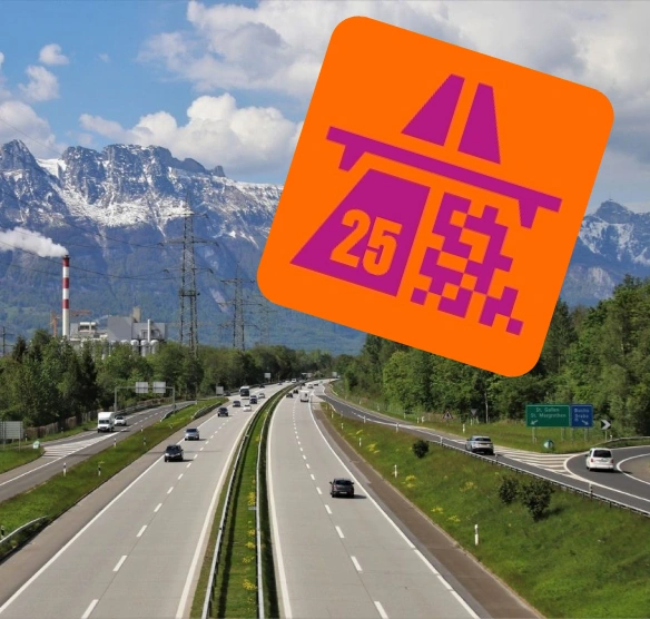 2025 İsviçre Otoyolu vinyeti